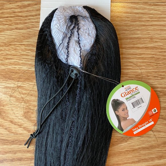 #110 18" GLANCE YAKY DRAWSTRING PONYTAIL - Picture 4 of 6